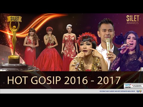 TRIO CECEPI, SYAHRINI, RAFFI AHMAD - HOT GOSIP SILET AWARDS 2016-2017