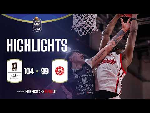 Bertram Derthona Tortona - Trieste Basketball | PokerstarsNews Highlights Serie A Unipol 25/26