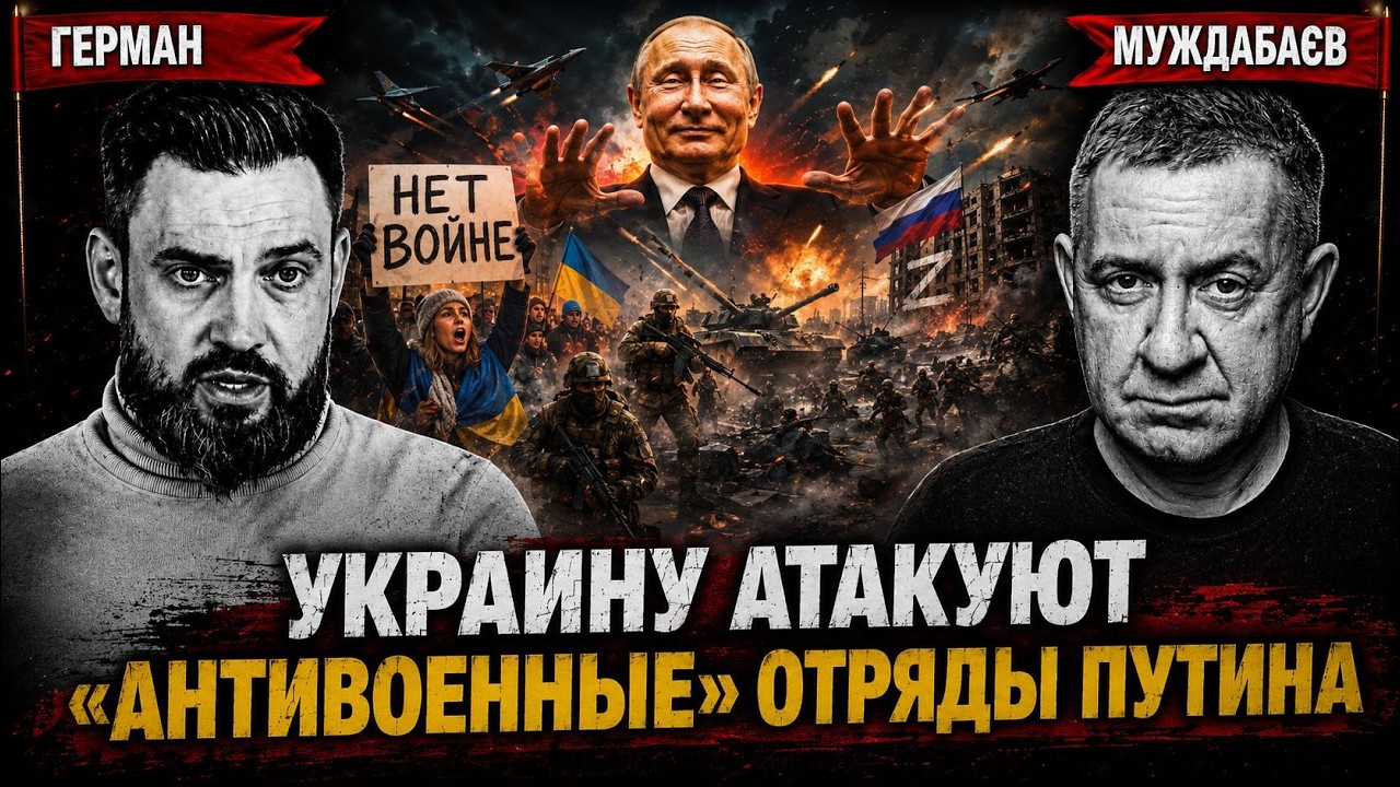 УКРАИНУ АТАКУЮТ «АНТИВОЕННЫЕ» ОТРЯДЫ ПУТИНА. Розмова з Григорієм Германом