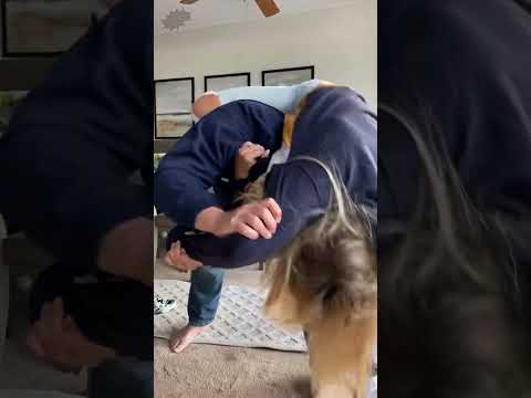 Brother vs Sister House Wrestling #manvswoman  #strongwomen