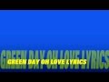 Green Day Oh Love Lyrics 