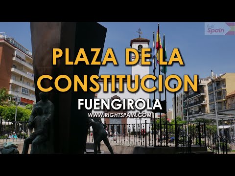 Plaza de la Constitución, Fuengirola Espanha 2016.
