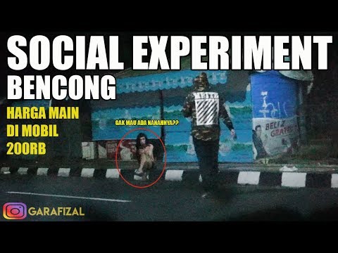 SI BENCONG DI KASI HARGA MAHAL TETAP NOLAK II SOCIAL EXPERIMENT