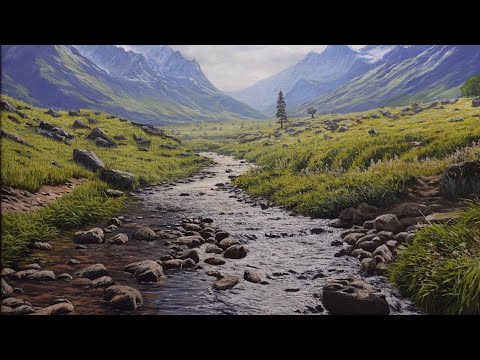 How To Painting a Detailed Landscape Foreground With Oil