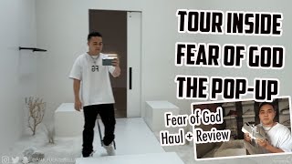 Fear of God &quot;the atmosphere&quot; pop- up by Jerry Lorenzo (Haul + Review Essentials Distance Runner)