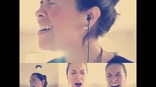 CRIMSON GLORY-RED SHARKS ( Mar Beth Moore Vocal Cover Rehearsal)