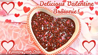 💕MAKING VALENTINE HEART SHAPE BROWNIE + NEW PIONEER WOMAN HEART SHAPE CERAMIC DISH! 💕LETS BAKE!