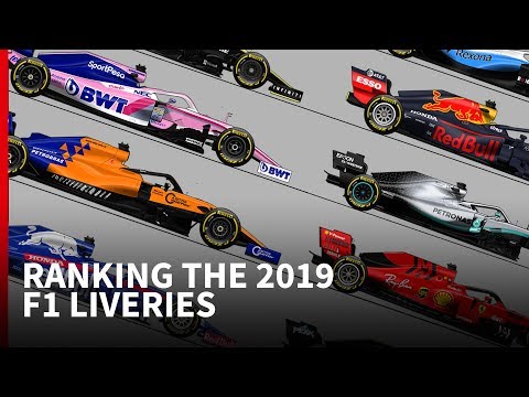 Ranking the liveries of the 2019 F1 cars