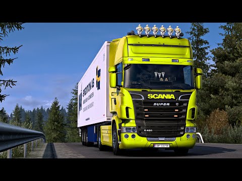 ETS2 1.41 - ProMods 2.56 - SCANIA R480 RJL - Trip: Oslo - Stockholm