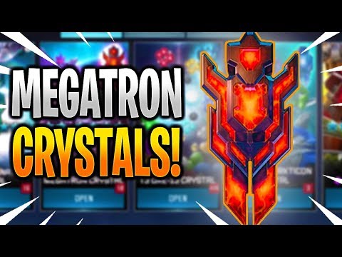 10x Megatron Crystal Opening! - Transformers: Forged To Fight