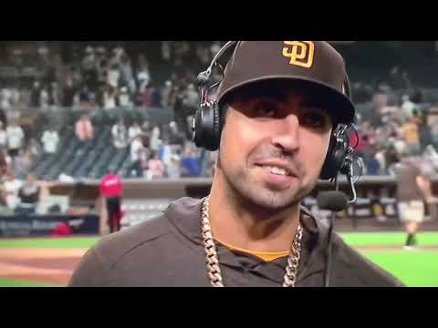 Daniel Camarena interview after getting his first Major League hit and Grand Slam 7/08/21