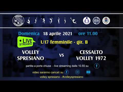 18/04/21 U17F gir. B - VOLLEY SPRESIANO vs CESSALTO VOLLEY 1972