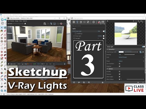 Part 1 | V Ray for Sketchup Pro