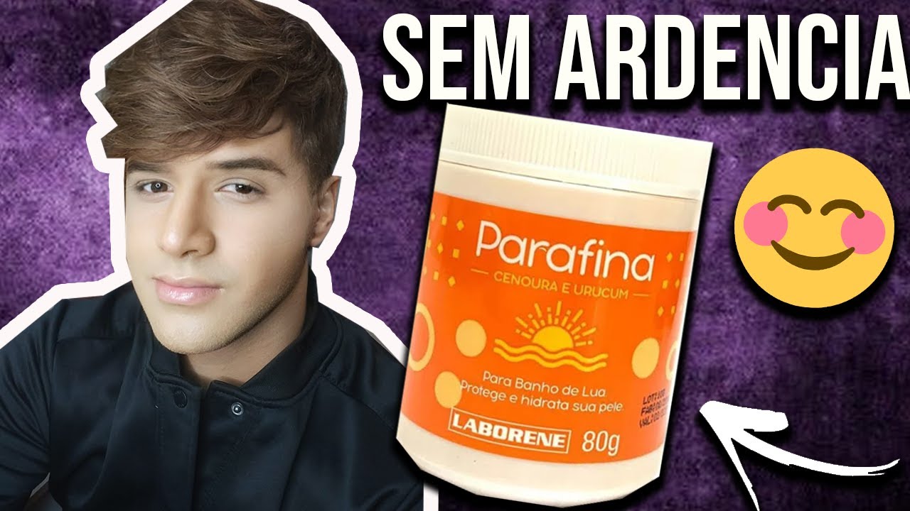 PARAFINA CENOURA E URUCUM AJUDA A DESCOLORIR PÊLOS