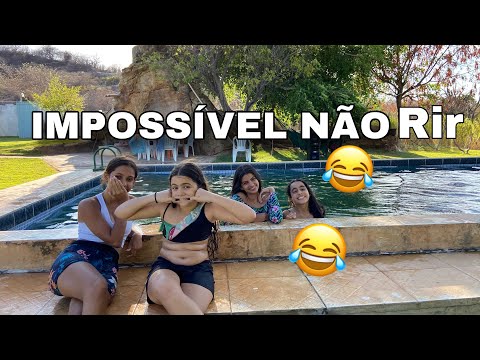 SE RIR CAI NA PISCINA!- impossível muito engraçado!