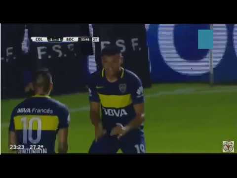 Gol de Walter Bou - Colon de Santa Fe 1 x 2 Boca Juniors - Partido amistoso
