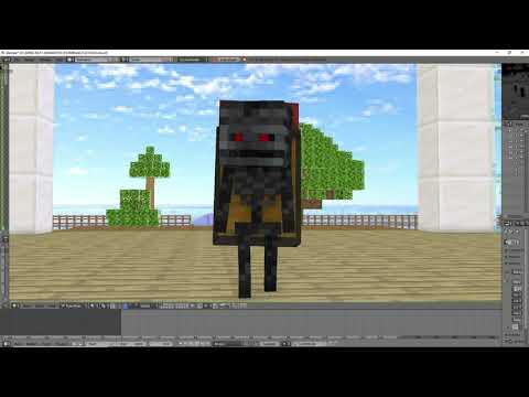 Animation #2 Baby Wither Skeleton First day of school
