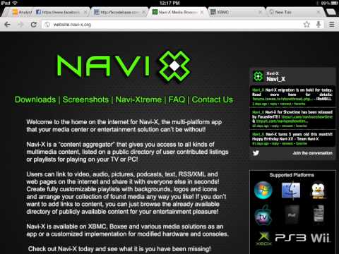 comment installer navi x dans xbmc