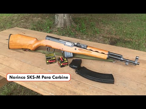 Shooting a Norinco SKS-M Para Carbine!