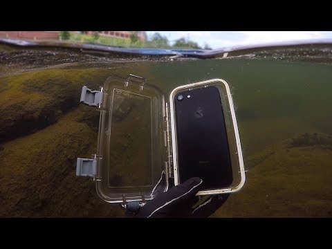 Found Lost iPhone 7 in River While Scuba Diving! (w/ Girlfriend) | DALLMYD Video