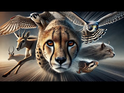 TOP 10 nejrychlejších zvířat světa! ⚡🚀 Kdo je absolutní šampion?