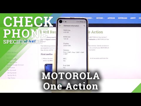 How to Check Phone Specification in MOTOROLA One Action – Check Phone Information