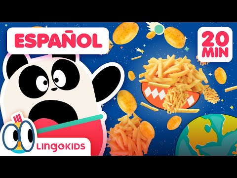 Diviértete con las PAPAS de BABY BOT 🥔 + Dibujos de Lingokids