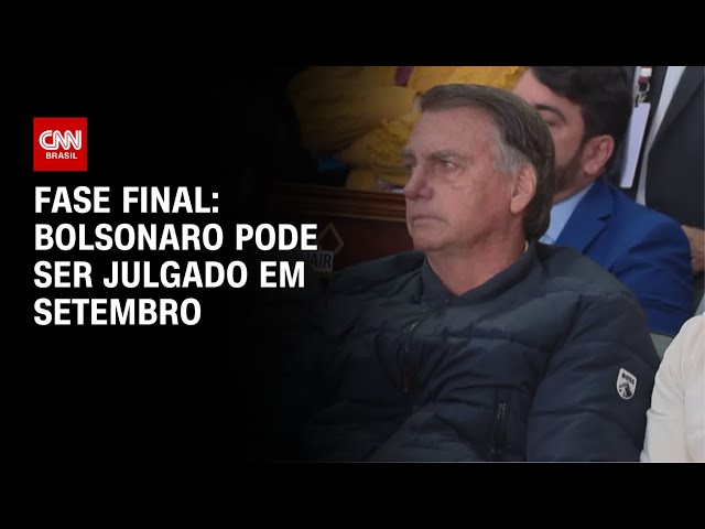 Com alegações finais, julgamento de Bolsonaro se aproxima | CNN NOVO DIA