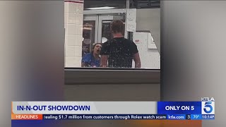 Gymnast disarms violent, deranged customer inside SoCal In-N-Out