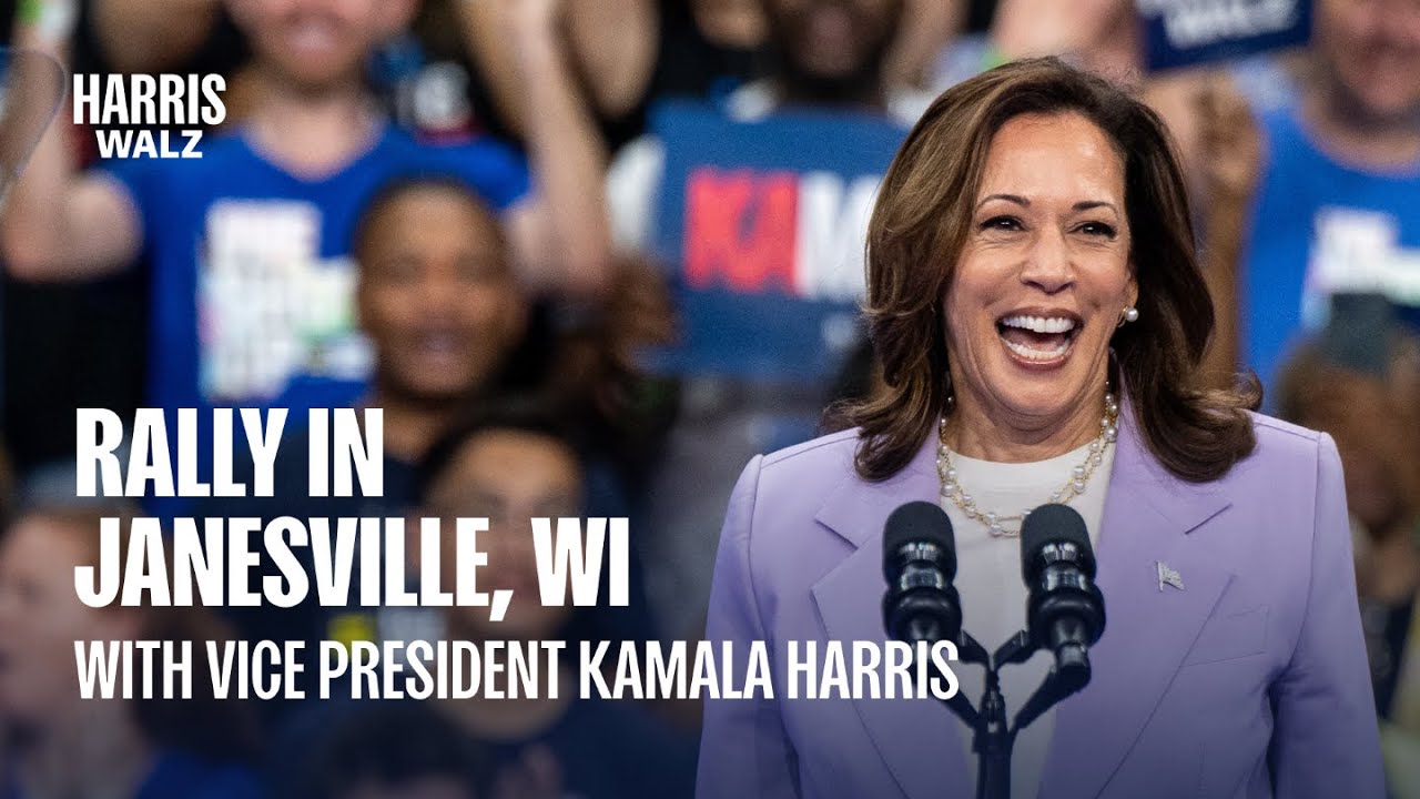Vice President Kamala Harris' Speech at Janesville, WI Rally | Harris-Walz 2024