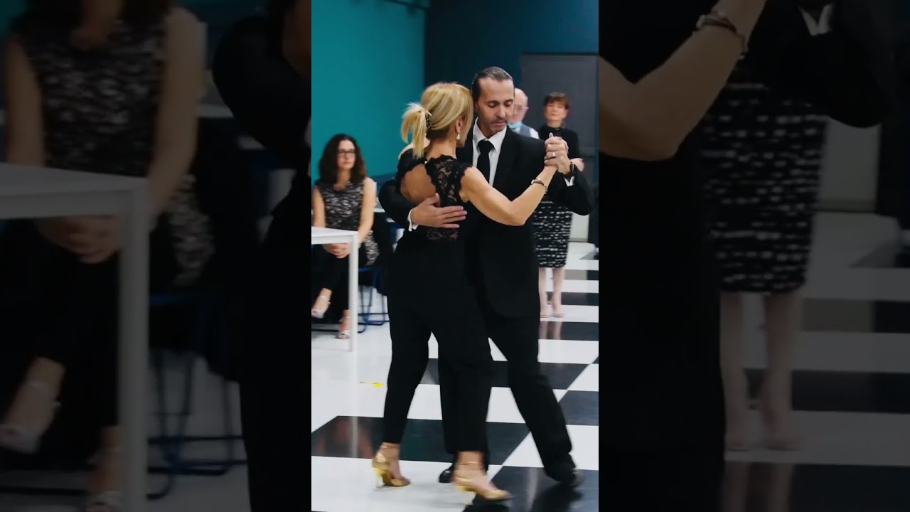 Milonga. Canaro. Gustavo Rosas.Demo de la clase en El Boliche.NOV.2021.PADOVA.ITALY.#tango