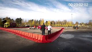 Download lagu Frontier Flood Stop Barriers - NOAQ Box Wall Barriers - Quickest Flood Stop Mechanism mp3