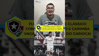 FLUMINENSE CLASSIFICADO! TRICOLOR VENCE O BOTAFOGO POR 1 A 0