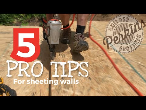 Building Better Walls | 5 Sheathing Pro Tips