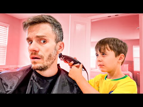 MARCOS CORTA O CABELO DO BRANCOALA - Família Brancoala