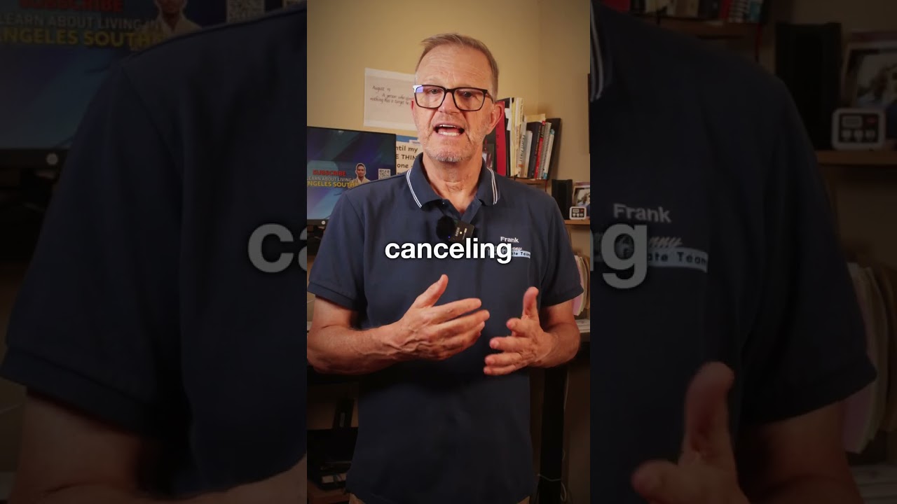 Can a seller cancel a home sale contract in California?