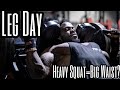 Leg Day | Do Squats Make Your Waist Big?