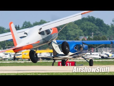 Gusty Oshkosh Arrivals (Sunday Part 2) - EAA AirVenture Oshkosh 2018