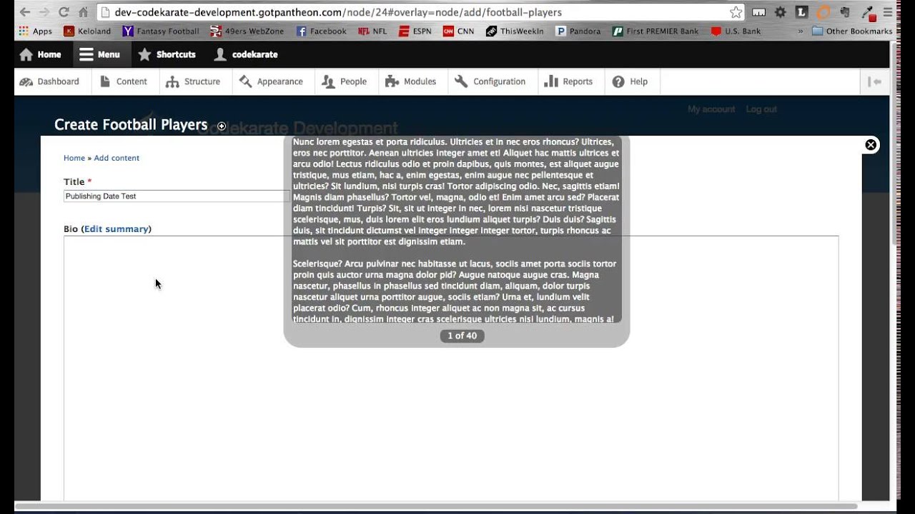 Drupal 7 Publication Date Module - Daily Dose of Drupal episode 176