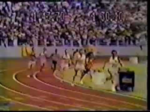 Рекорд! 1976 Мужчины 800 метров Alberto Juantorena Монреаль