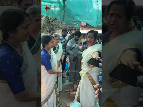 പൊങ്കാലയിടാൻ എത്തിയ ചേച്ചിമാർക്ക് ചിപ്പി ചേച്ചിയോടുള്ള ആ കരുതൽ☺| #chippyrenjith #attukalponkala