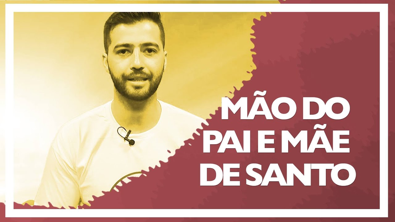 TIRAR A MÃO DO PAI E MÃE DE SANTO DA COROA