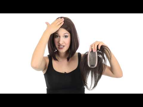 Raquel Welch Human Hair Bangs | How To Apply Clip In...