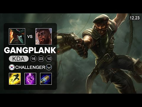 Gen G Doran GangPlank vs K'Sante Top - KR Challenger - Patch 12.23 Season 12
