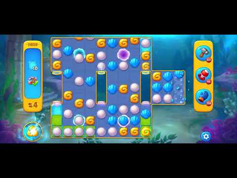 Fishdom level 11659 no boosters フィッシュダム ノーマル