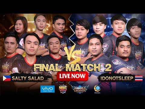FINAL MATCH IDONOTSLEEP VS SALTY SALAD Match 2 - MSC Five Nations Grand Final 2017