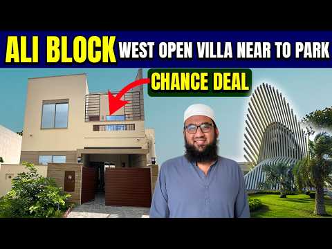 Ali Block | Luxury 125 Yards Furnished Villa | Road Facing | Bahria Town Karachi