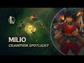 Champion Spotlight: Milio | Gameplay – League of Legends
