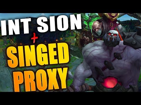 ME ENFRENTO A SION INT Y SINGED PROXY FARM! EL DOBLE SPLIT Y FINAL EPICOOO!! lol   eldelabarrapan