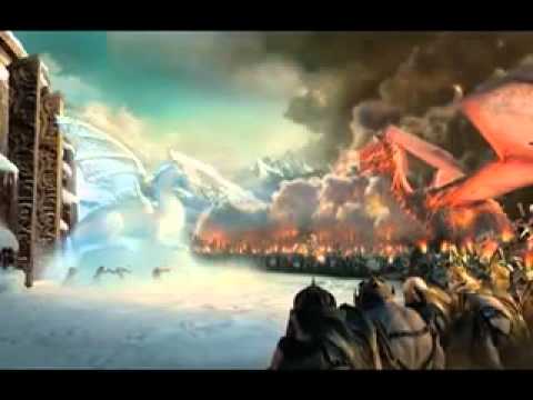 Orcs fire breathing dragon vs  ice dwellers   Coca Cola